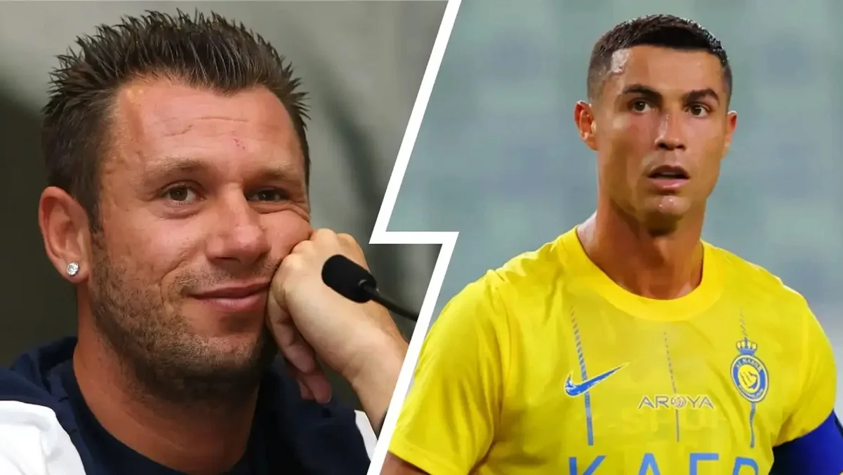 Кассано и Роналду / фото из соцсетей