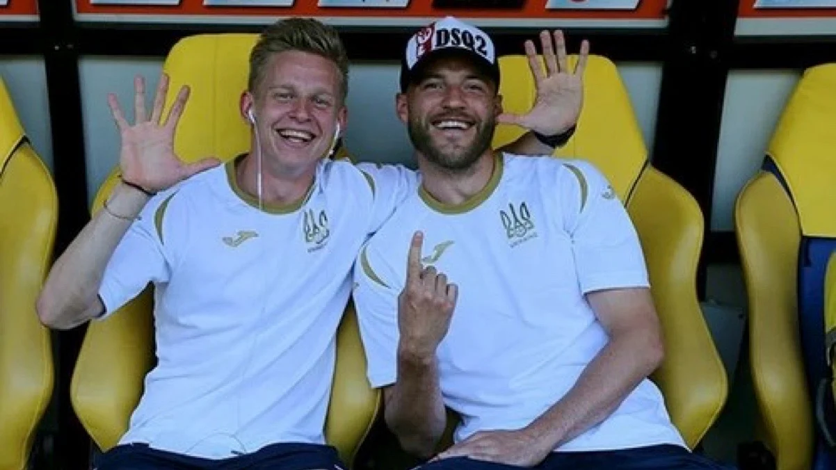 Зінченко та Ярмоленко / фото: УАФ