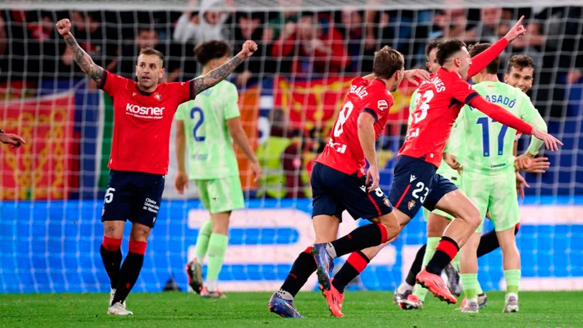 Осасуна – Барселона – 4:2 / фото: LaLiga