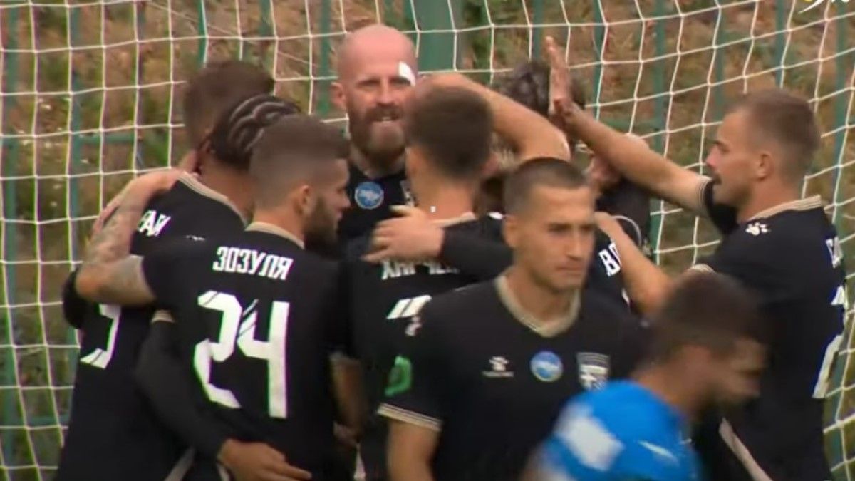 ЮКСА – Вікторія – 1:1 / скріншот