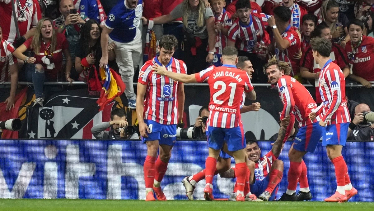 Игроки Атлетико / Photo by Jose Hernandez/Anadolu via Getty Images