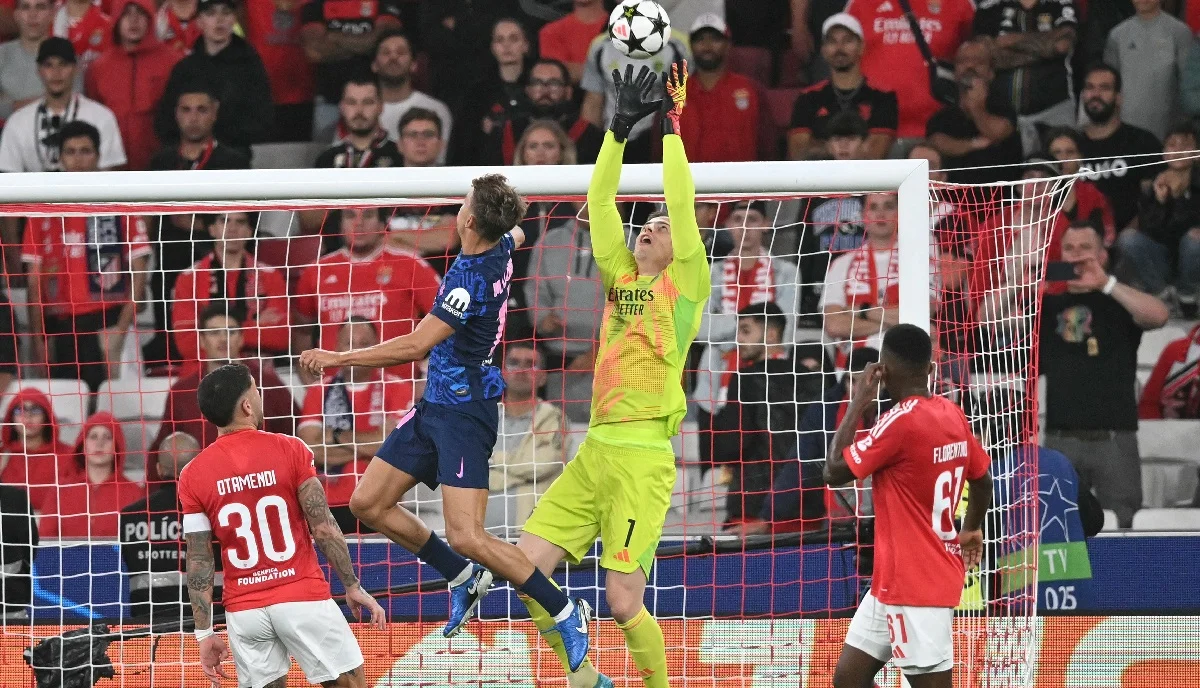 Бенфика – Атлетико – 4:0 / Photo by PATRICIA DE MELO MOREIRA/AFP via Getty Images