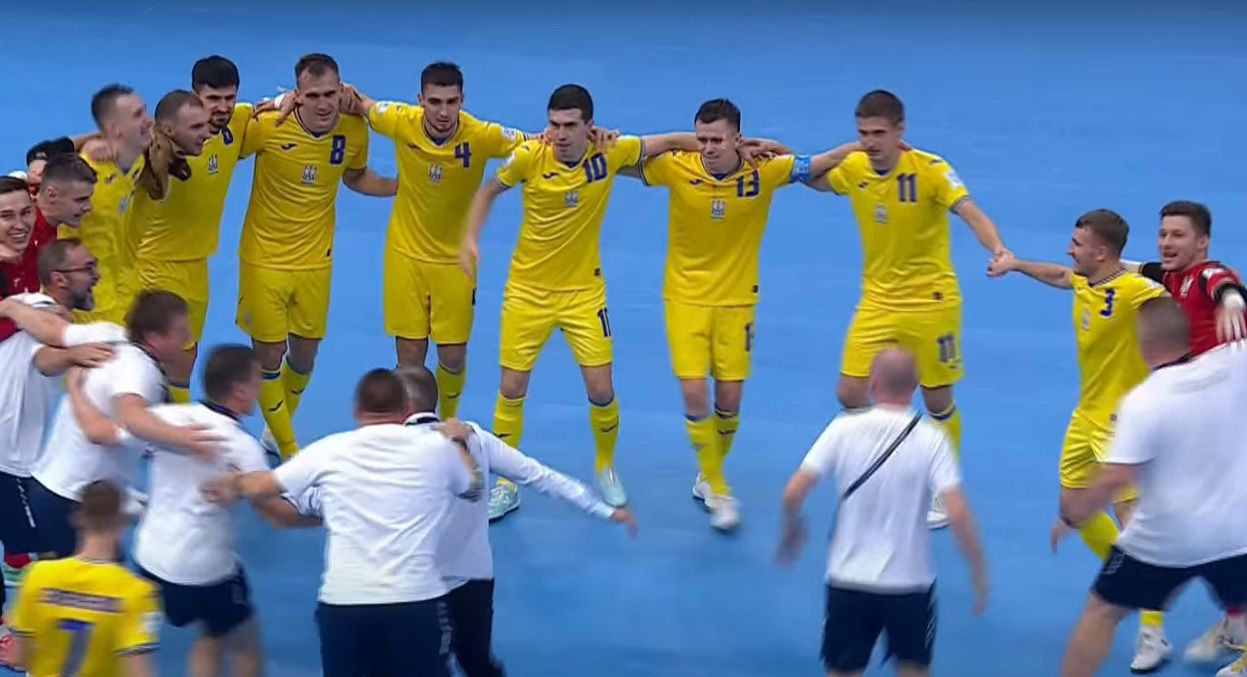 Украина – Франция – 7:1 / Скрин с трансляции Суспільного