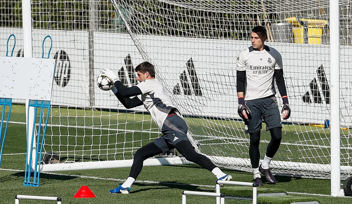 Куртуа и Лунин / Photo By Irina R. Hipolito/Europa Press via Getty Images