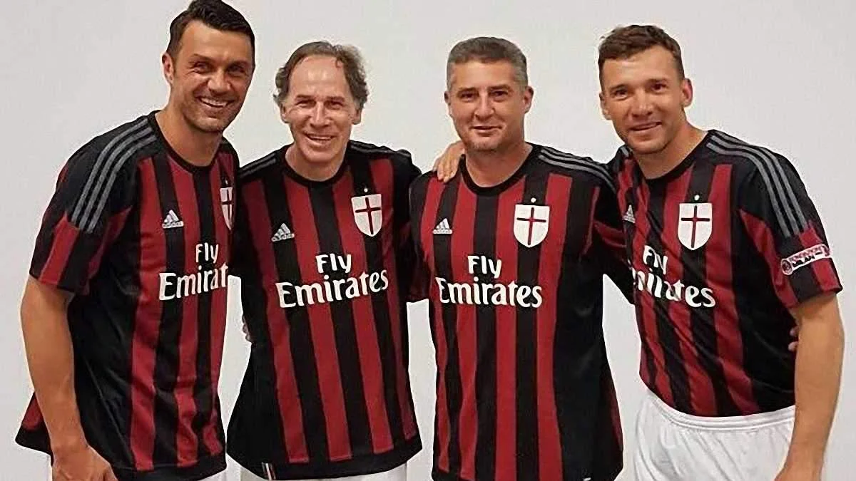 Мальдіні, Барезі, Массаро та Шевченко / Прес-служба Мілана