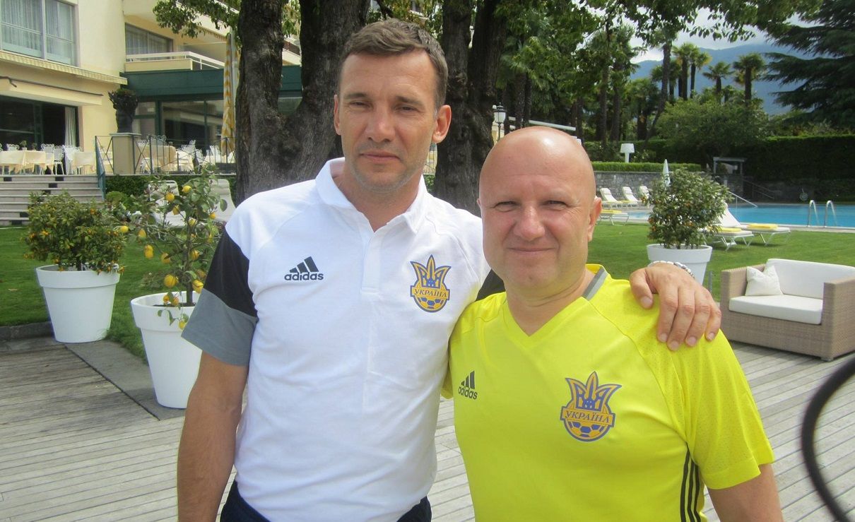 Андрій Шевченко та Володимир Лазаренко / Фото зі соцмереж