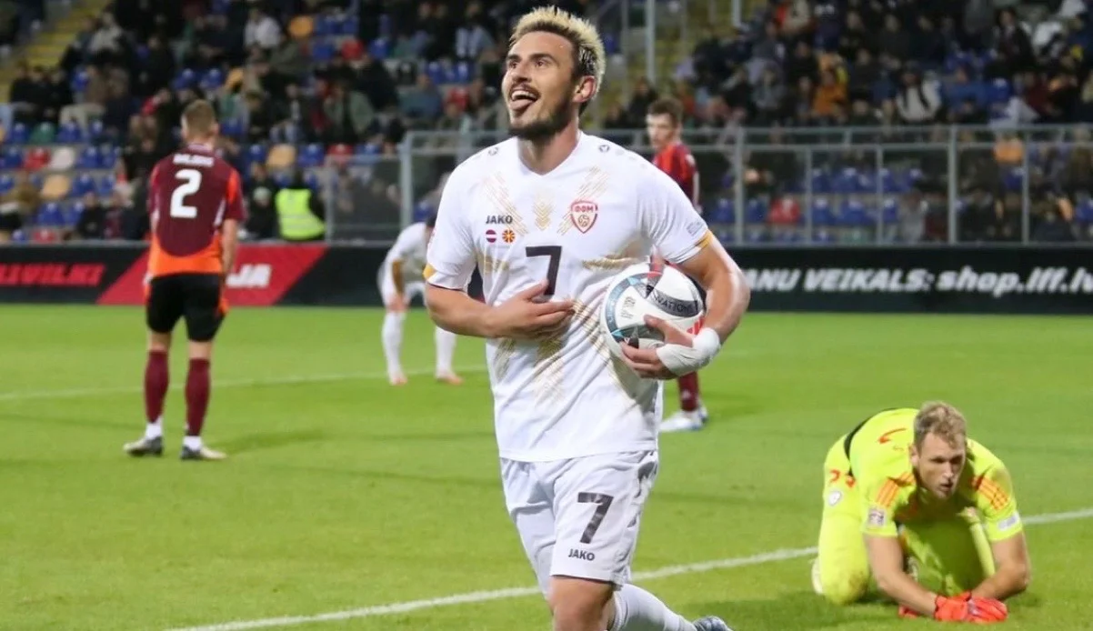 Латвия – Северная Македония / фото из соцсетей