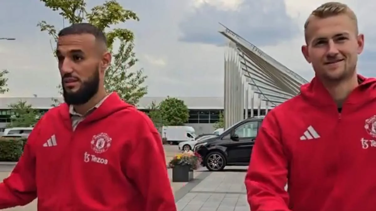 Нуссаир Мазрауи и Маттейс Де Лигт / скриншот