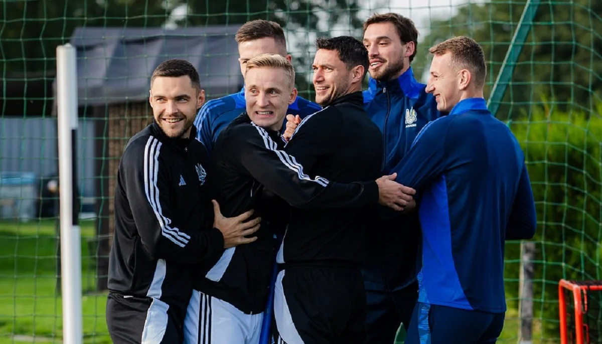 Сборная Украины / Фото Д. Балашова