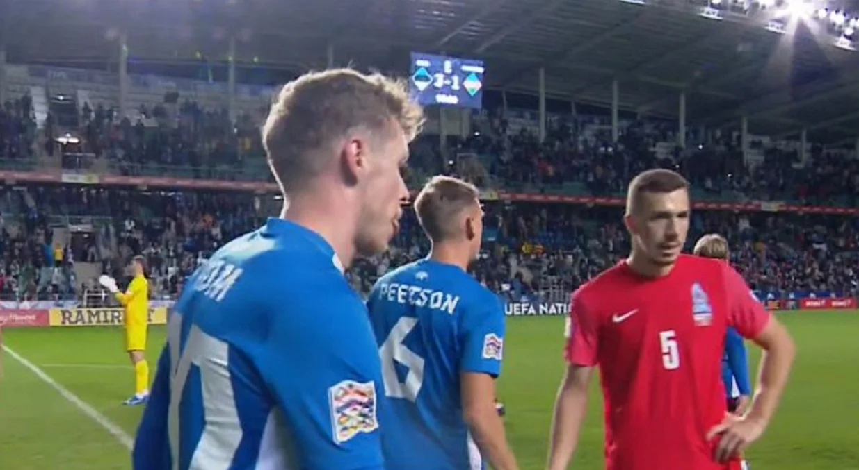 Эстония – Азербайджан – 3:1 / Скрин