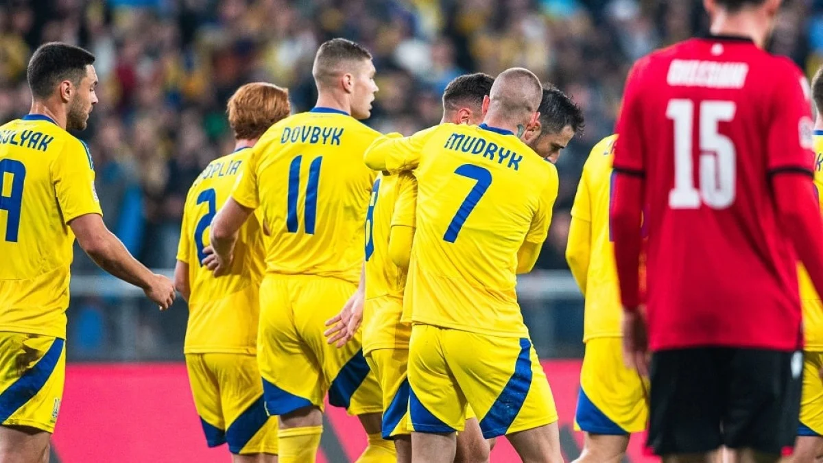 Украина – Грузия / фото: УАФ