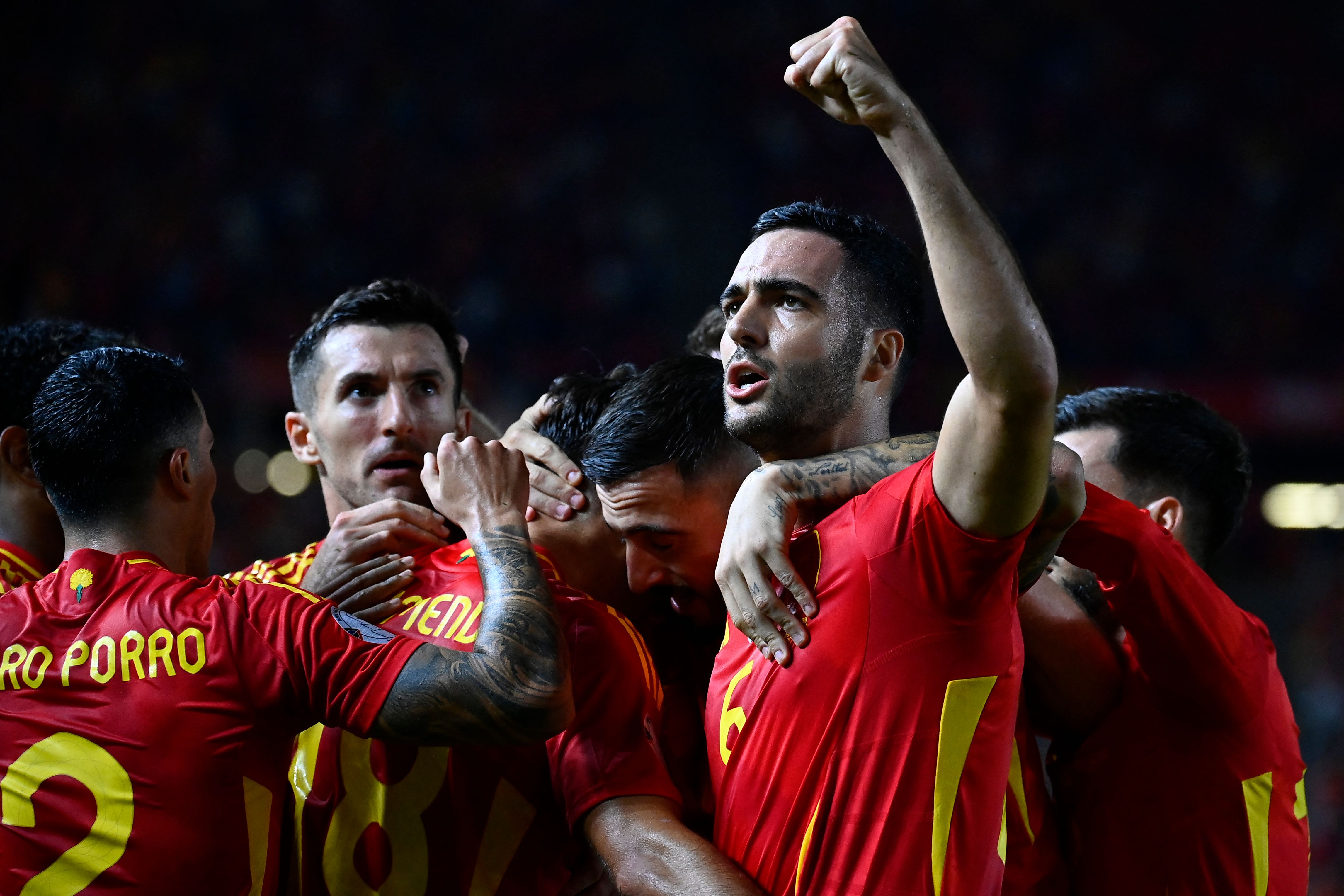Іспанія – Данія – 1:0 / JOSE JORDAN/AFP via Getty Images