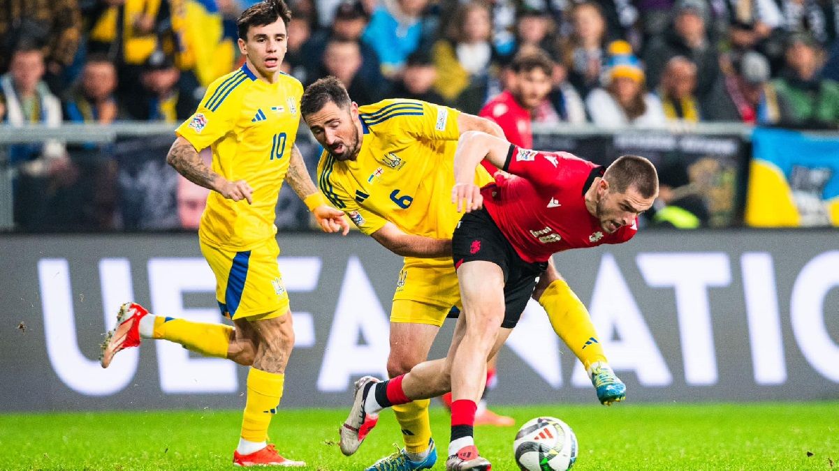 Украина – Грузия – 1:0 / УАФ
