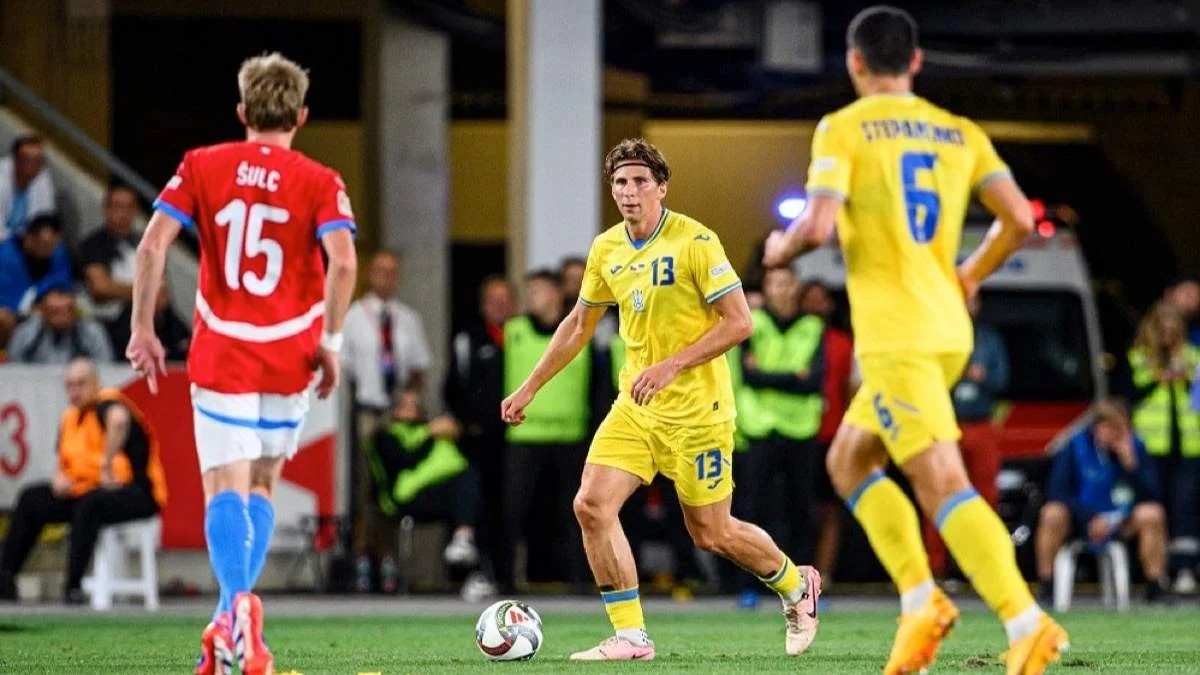 Україна – Чехія / Фото В. Клюєва