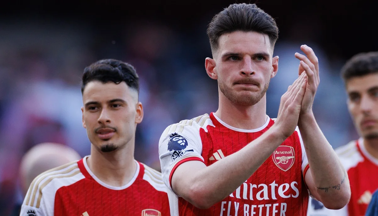 Габріел Мартінеллі та Деклан Райс / фото: Marc Atkins/Getty Images