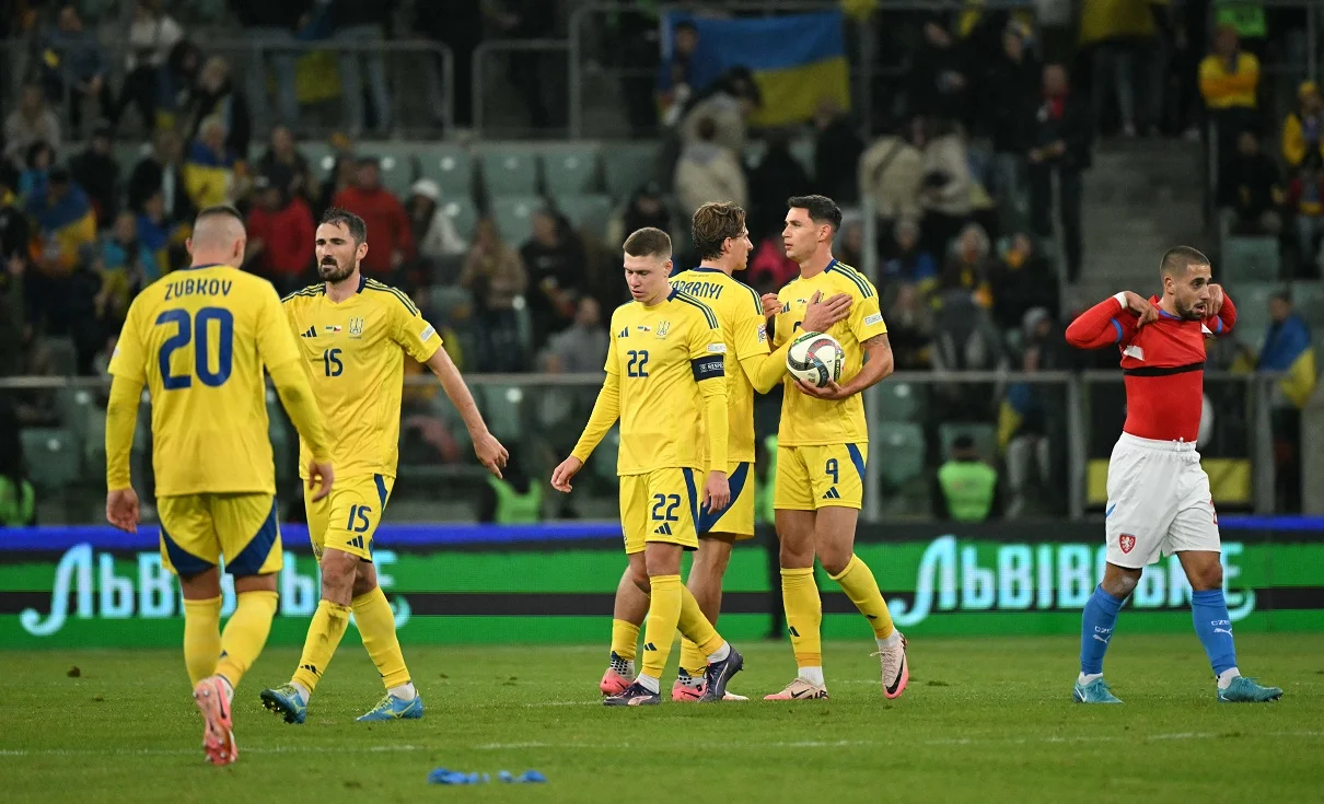 Зубков, Калюжный, Матвиенко, Забарный и Яремчук / Photo by SERGEI GAPON/AFP via Getty Images