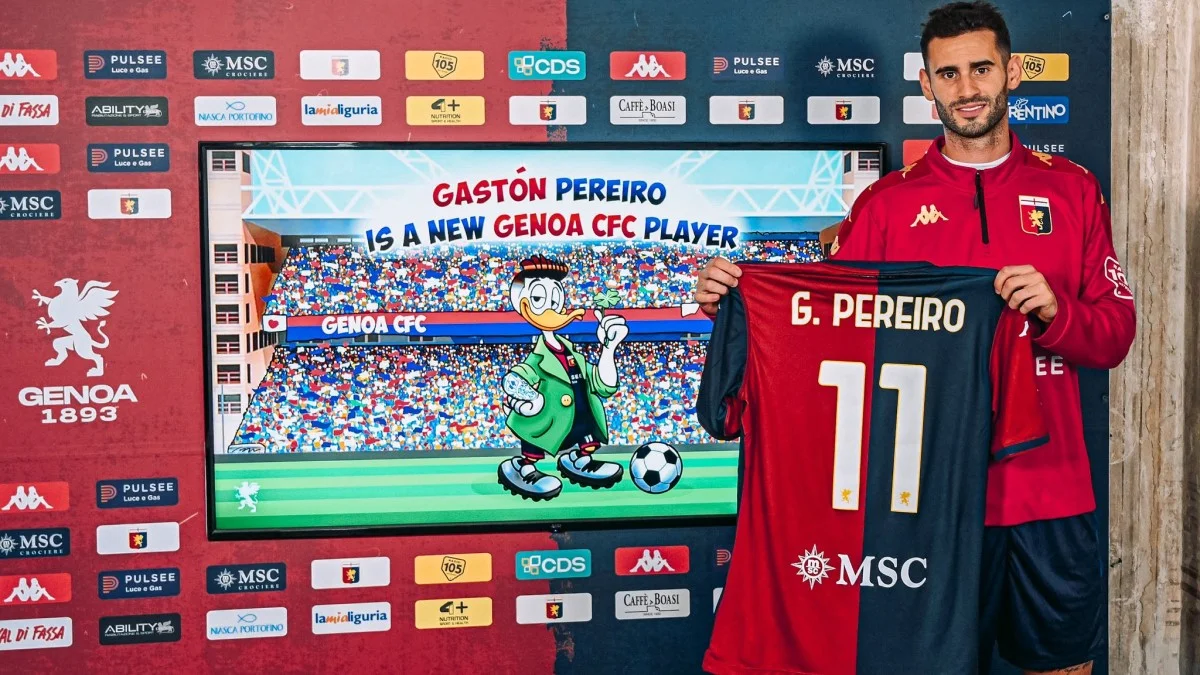 Гастон Перейро / фото: ФК Дженоа