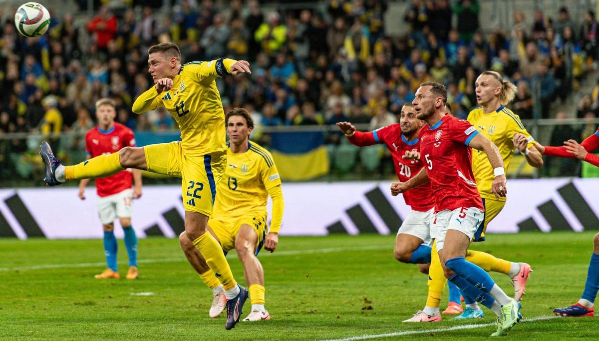 Украина – Чехия – 1:1 / УАФ