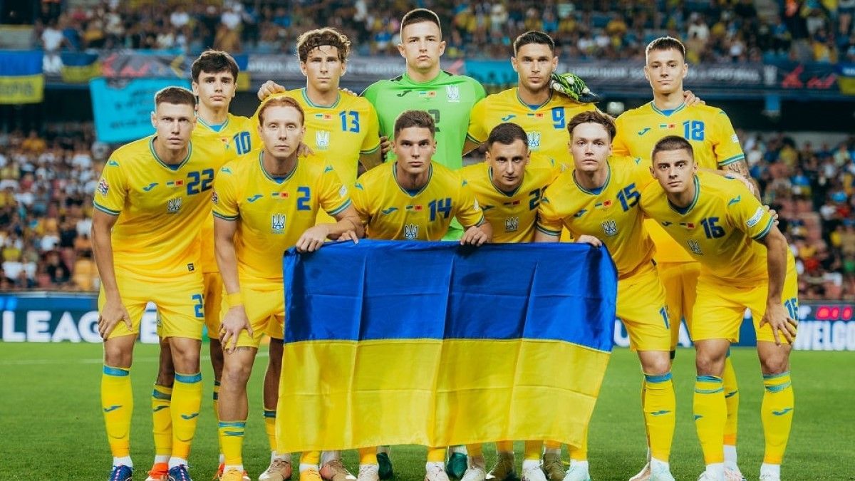 Игроки сборной Украины / УАФ