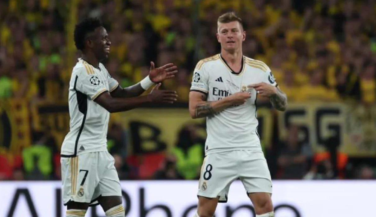 Винисиус и Кроос / EFE