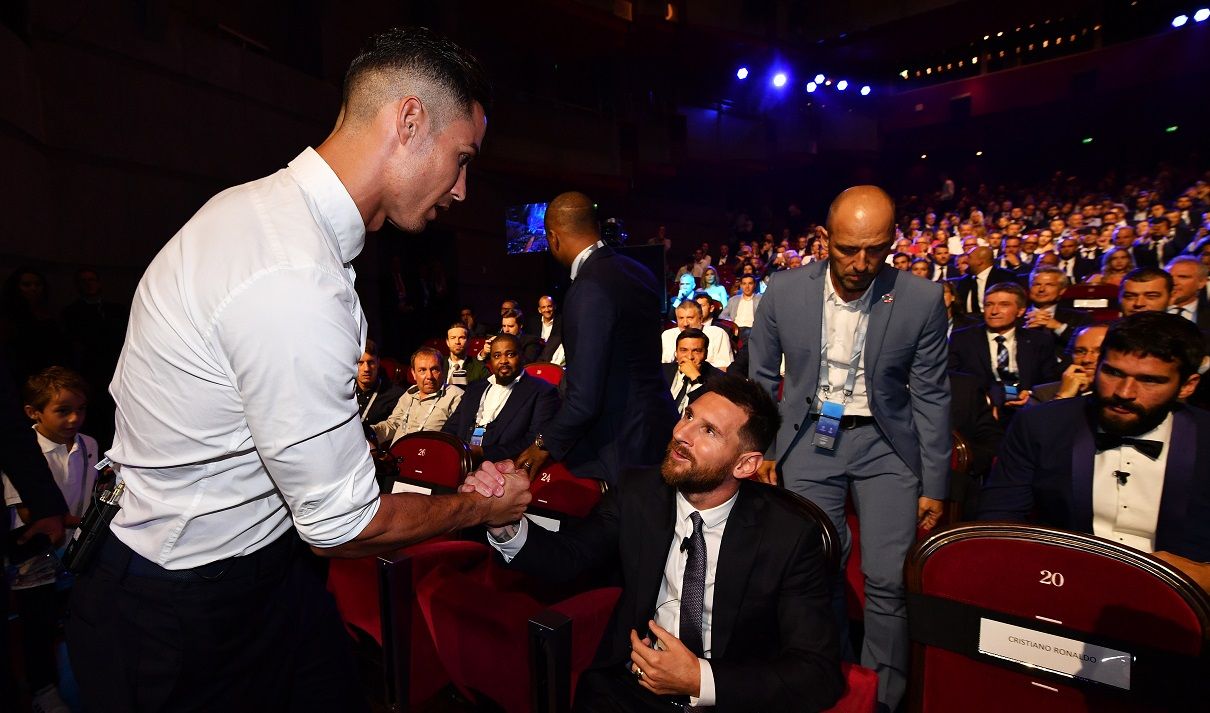 Роналду и Месси / Photo by Valerio Pennicino – UEFA/UEFA via Getty Images