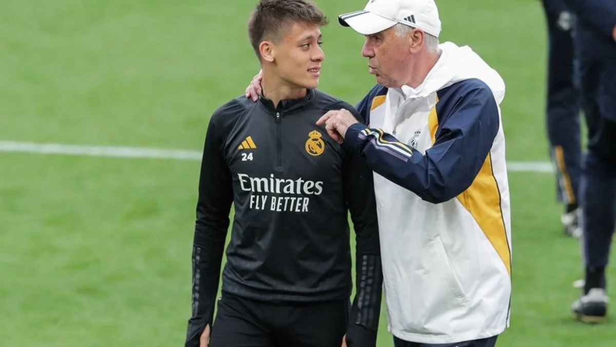 Арда Гюлер и Карло Анчелотти / Pro Shots