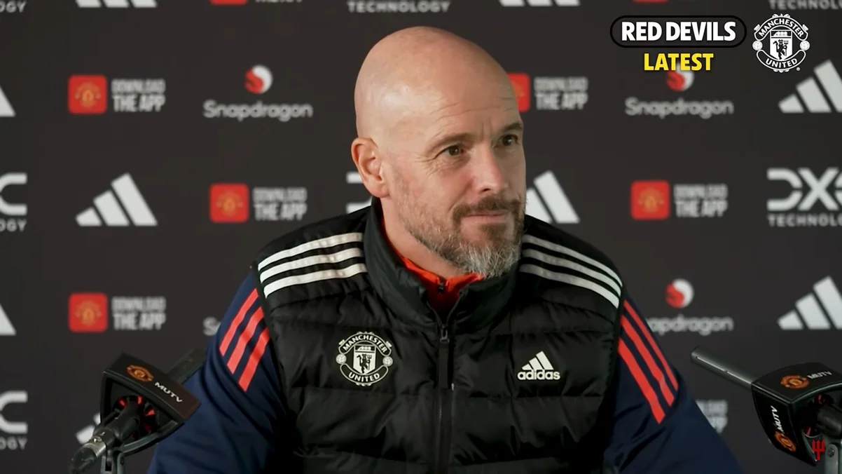 Ерік Тен Хаг / скріншот з прес-конференції