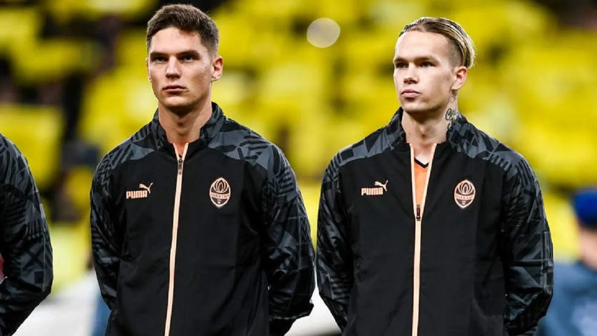 Георгій Судаков та Михайло Мудрик / фото: ФК Шахтар