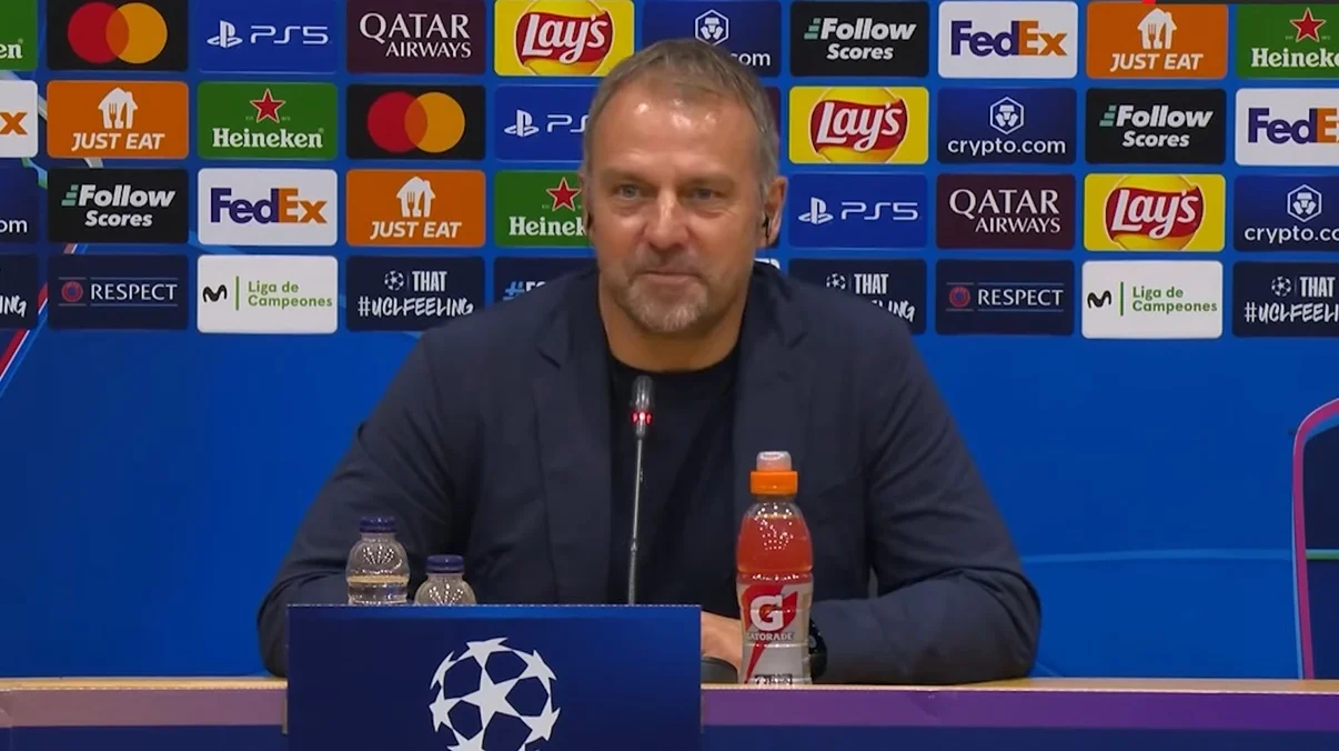 Гансі Флік / скріншот з прес-конференції