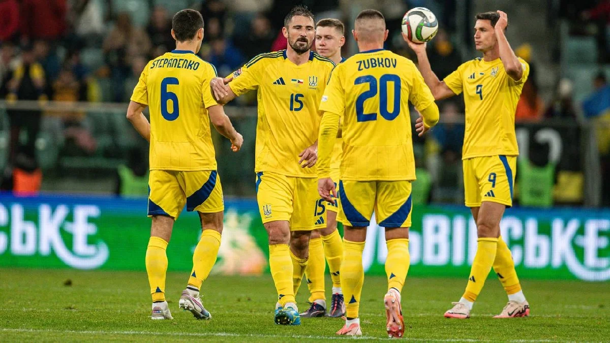 Сборная Украины / Фото Д. Балашова