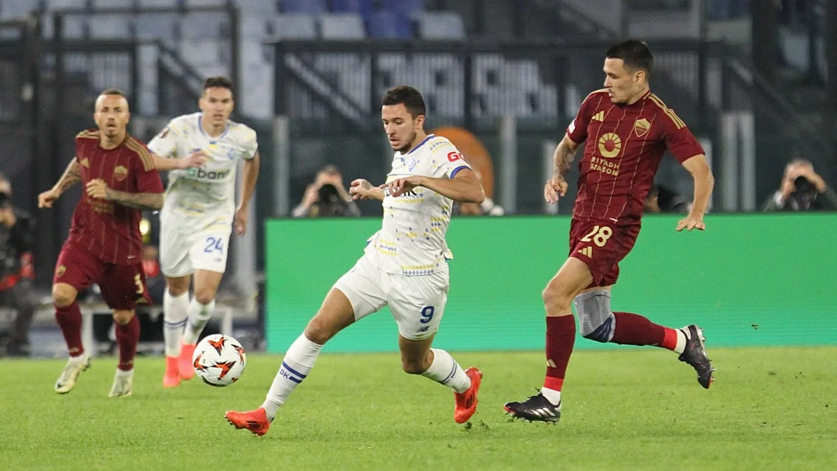 Рома – Динамо – 1:0 / фото: ФК Динамо