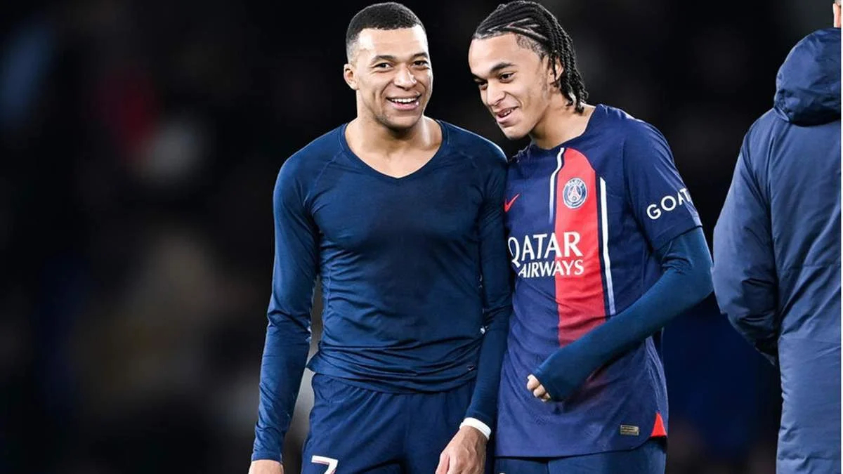 Кіліан та Ітан Мбаппе /фото: Icon sport