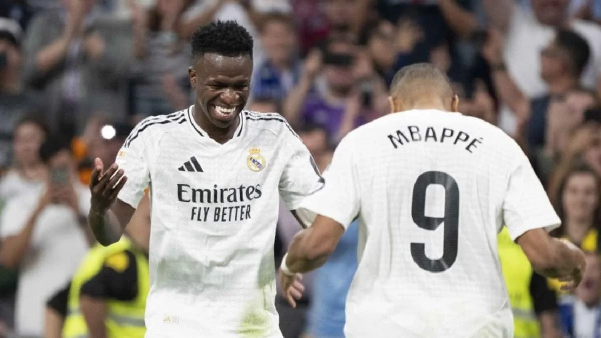 Винисиус и Мбаппе / фото: официальный сайт Ла Лиги