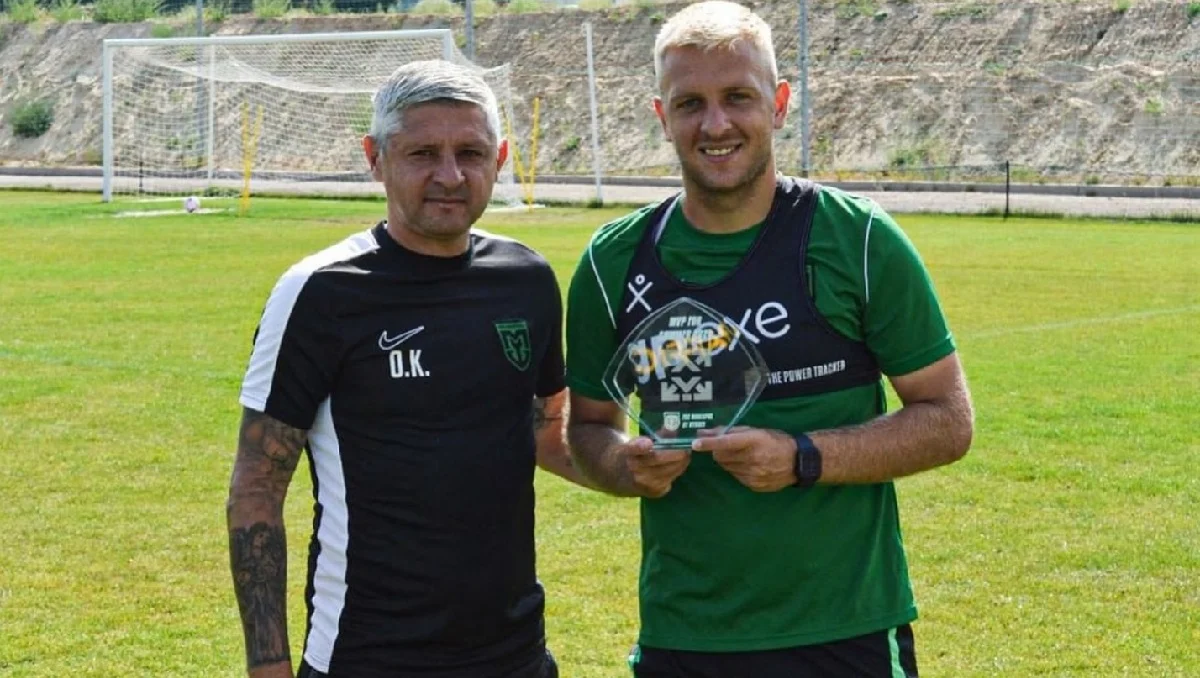 Єгор Демченко (праворуч) / ФК Маріуполь