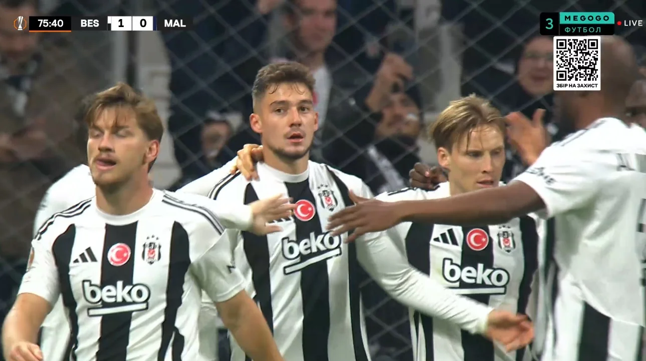 Бешикташ – Мальме – 2:1