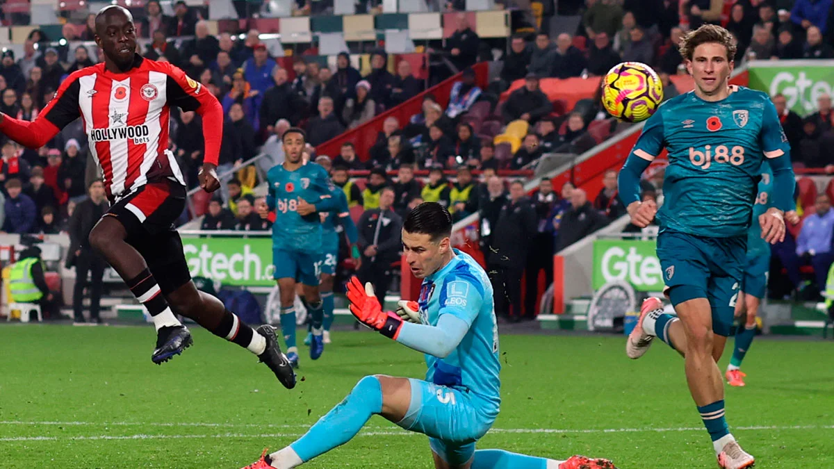 Брентфорд – Борнмут – 3:2 / Marc Atkins/Getty Images