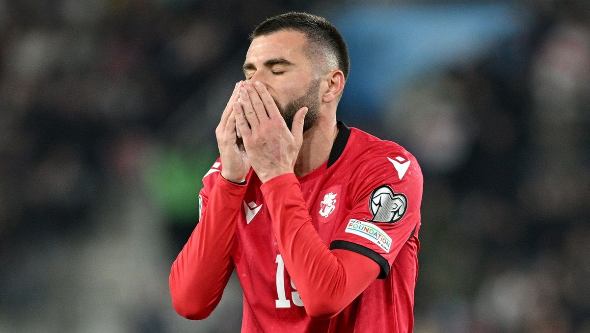 Леван Шенгелія / фото:  UEFA/UEFA via Getty Images