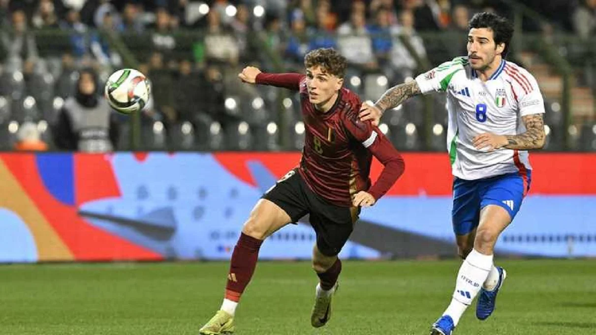 Бельгія – Італія – 0:1 – відео гола та огляд матчу / Photo by NICOLAS TUCAT/AFP via Getty Images