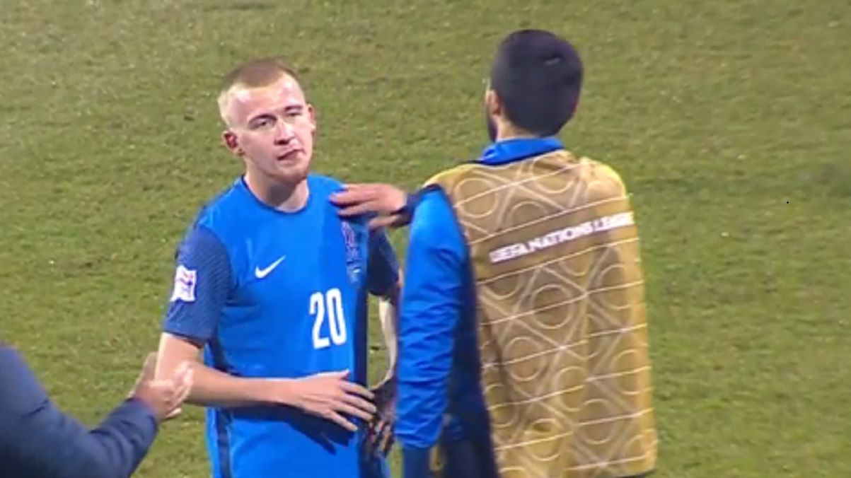 Азербайджан – Эстония – 0:0 / Скрин