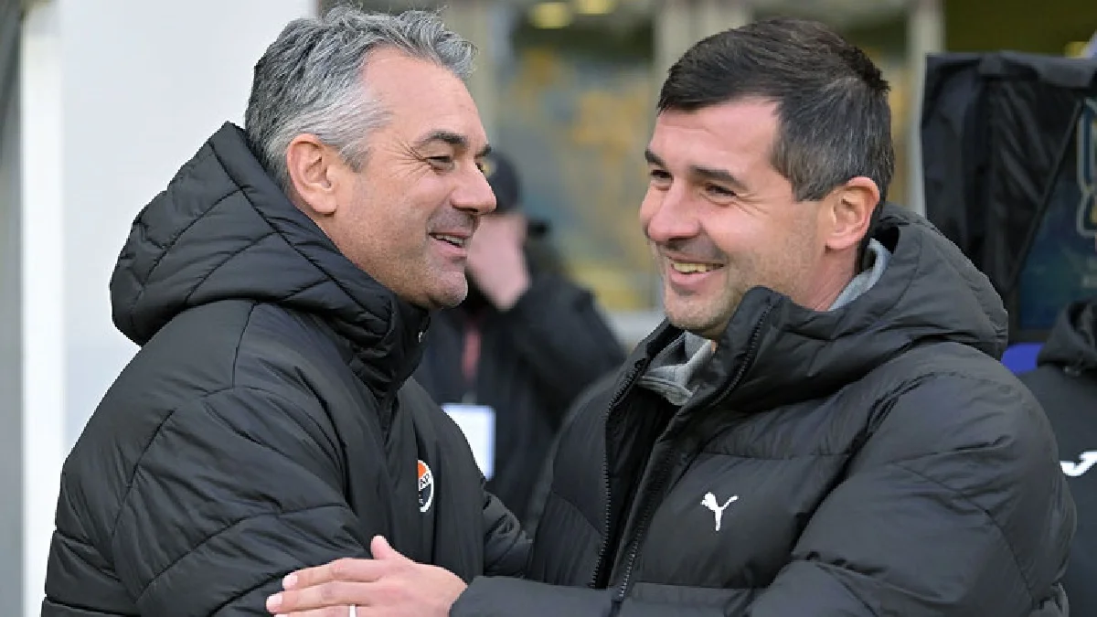 Млден Бартулович (справа) – один из кандидатов на должность наставника ЛНЗ/ФК Шахтер