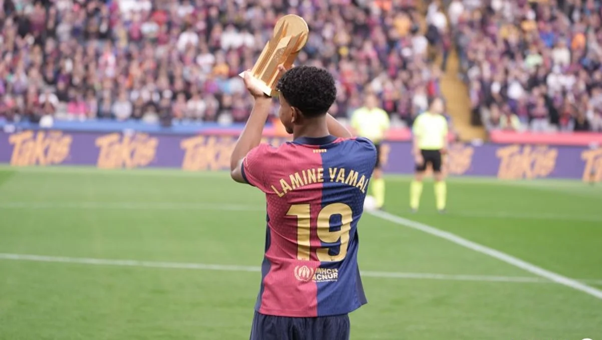 Ламин Ямал / фото: официальный сайт Ла Лиги