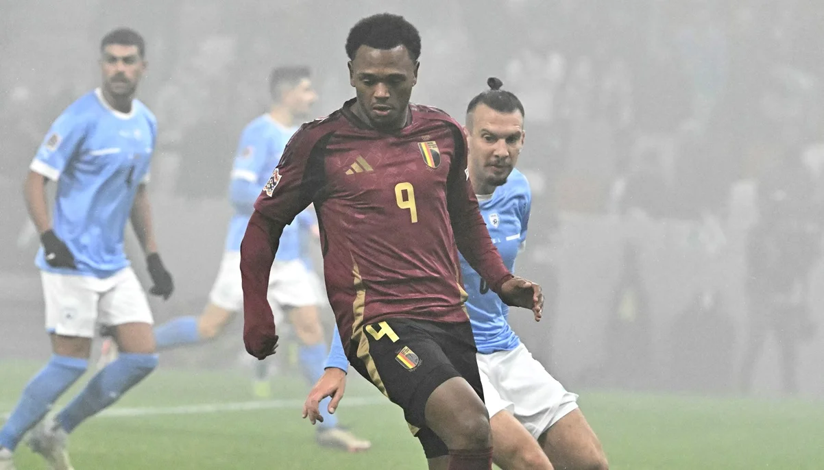 Израиль – Бельгия – отчет матча 17 11 2024 / фото: Attila KISBENEDEK / AFP