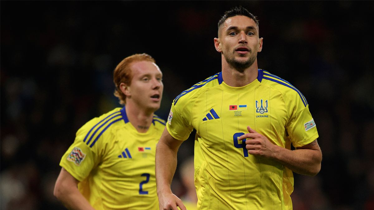 Албания – Украина – 0:2 / ADNAN BECI/AFP via Getty Images