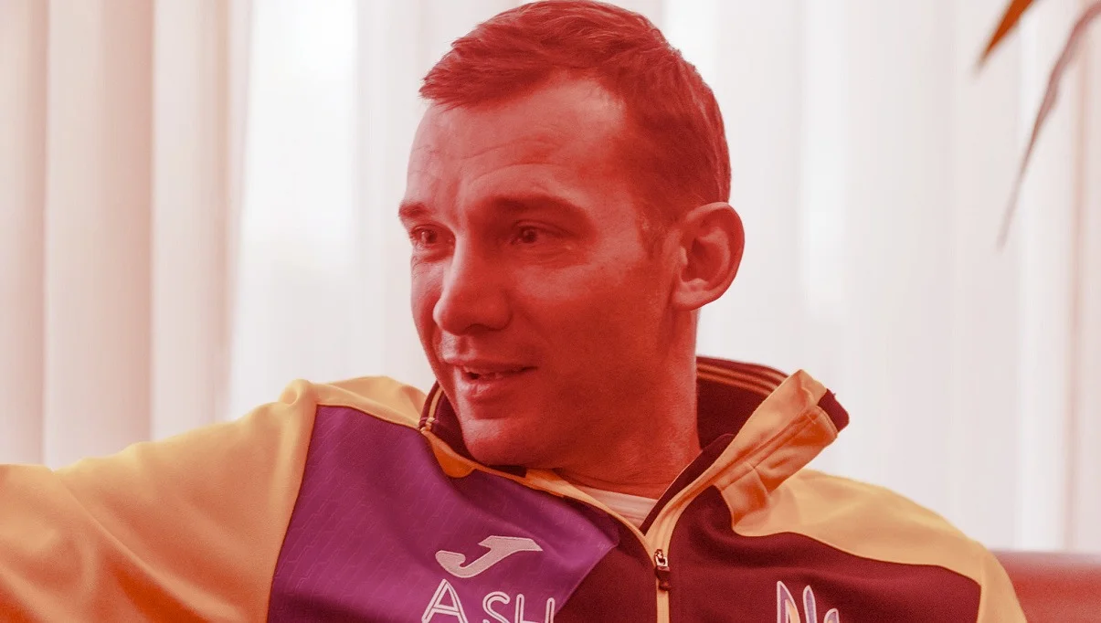 Андрій Шевченко вражений / Фото Ігоря Хомича, Футбол 24