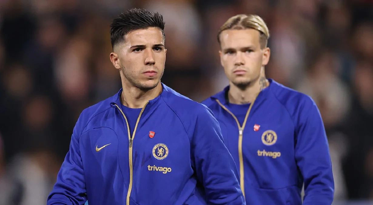 Энцо Фернандес и Михаил Мудрик в Челси / Фото Ryan Pierse/Getty Images