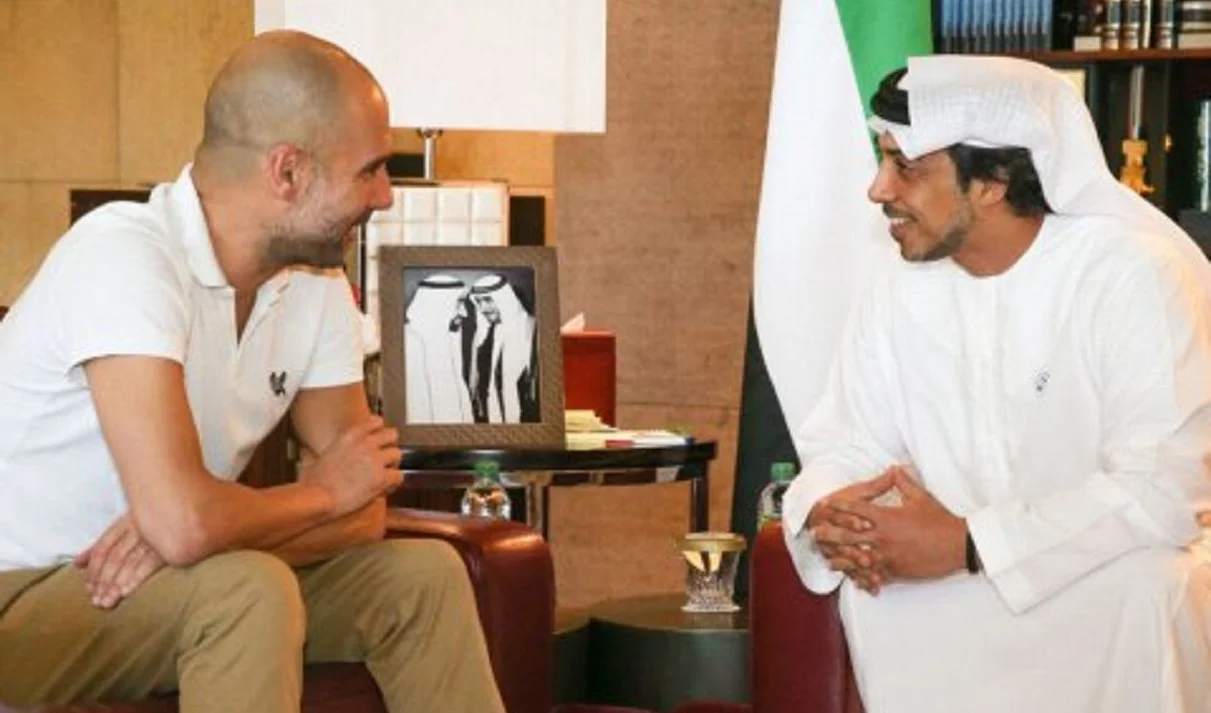 Гвардиола и шейх Мансур / Скрин