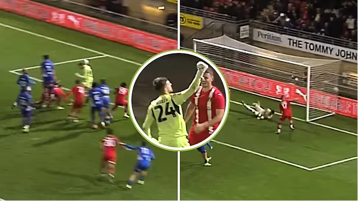 Джошуа Кили забивает гол / скриншот: balls.ie