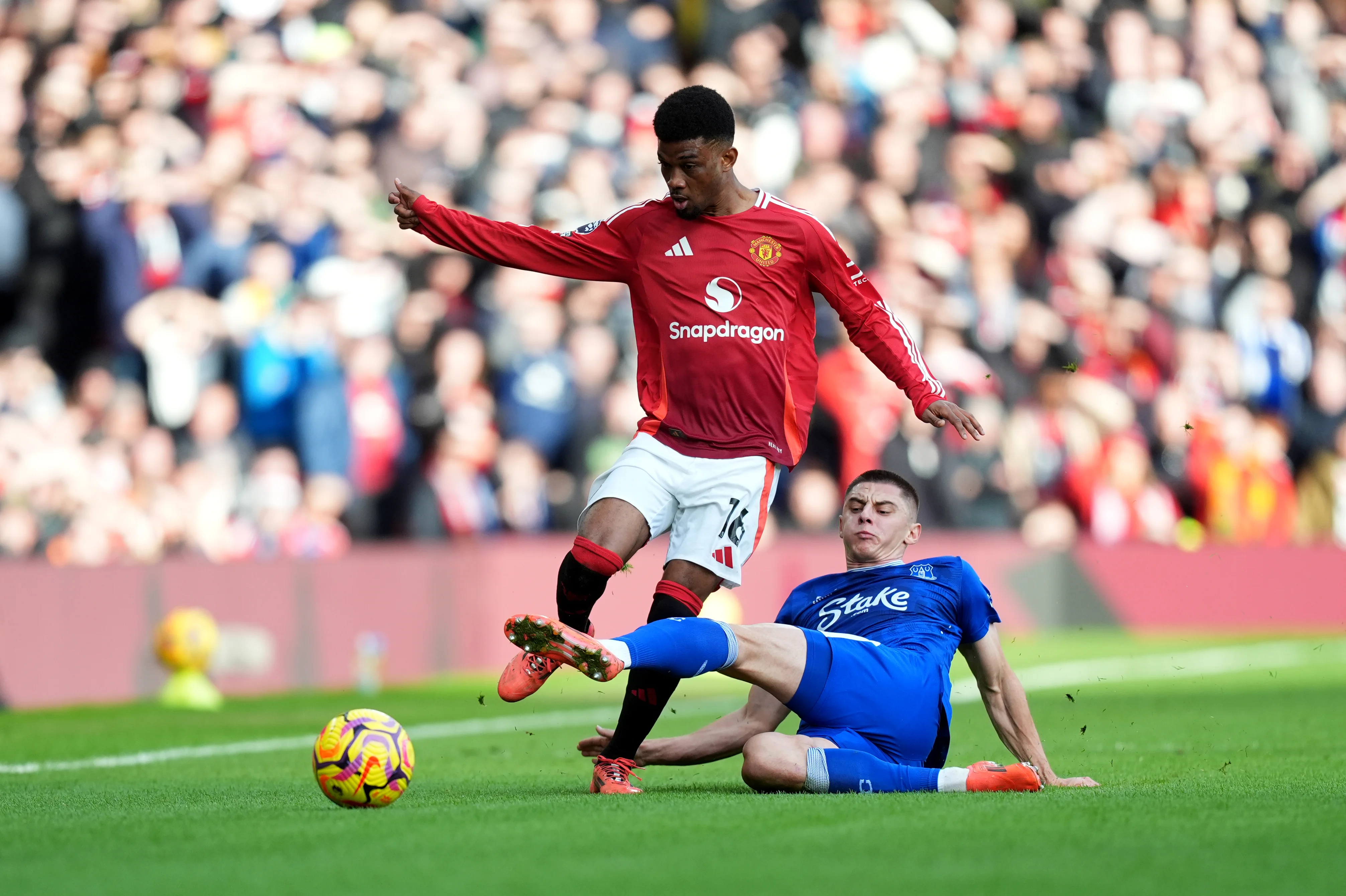 Манчестер Юнайтед – Эвертон – 4:0 / Martin Rickett/PA Images via Getty Images