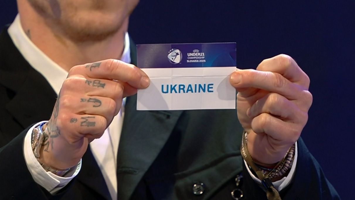 Україна отримала суперників у групі Євро-2025 U-21: офіційні результати жеребкування / Скрін