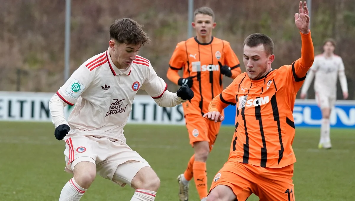 Шахтар U-19 – Баварія U-19 – 0:2 / ФК Баварія